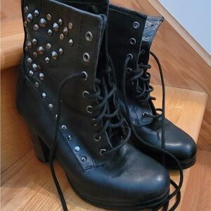 ALDO Black Studded Women's Boots